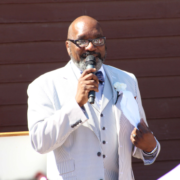 Clyde Ruffin, President of the Blind Boone Home Board of Directors