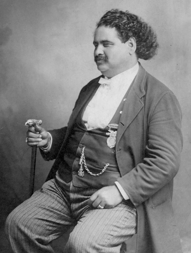 Archival portrait of John William “Blind” Boone